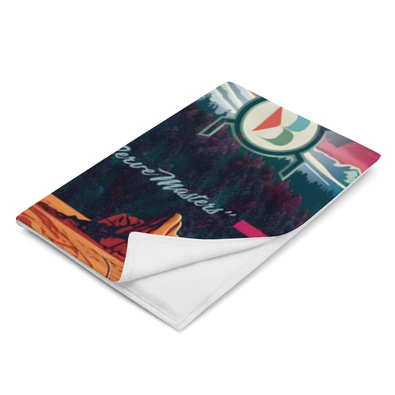 Brännglas - Mt. Shasta Psychedelic Throw Blanket
