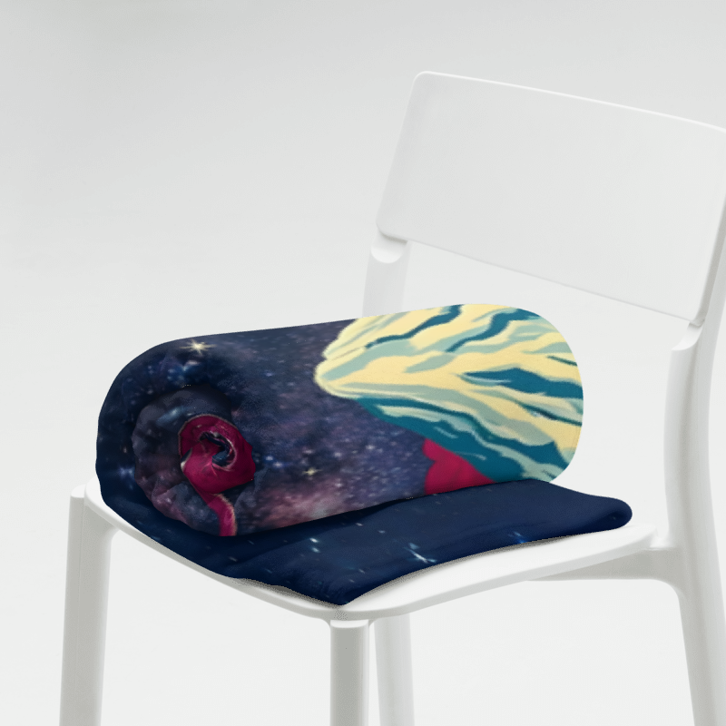 Brännglas - Mt. Shasta Psychedelic Throw Blanket