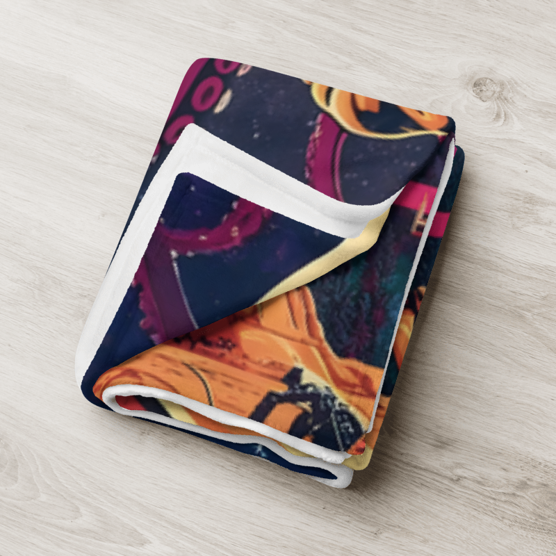 Brännglas - Mt. Shasta Psychedelic Throw Blanket