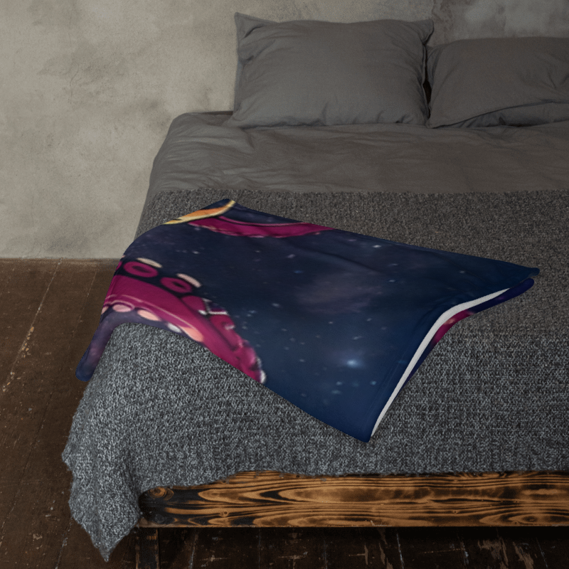 Brännglas - Mt. Shasta Psychedelic Throw Blanket